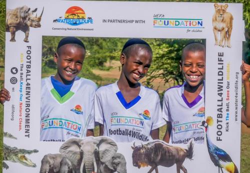 Football4Wildlife #Kick The Ball, Save Our Wildlife - Distribution of Football Kits and Educational Training Materials at St. John Paul Mission School on 5th June, 2023
